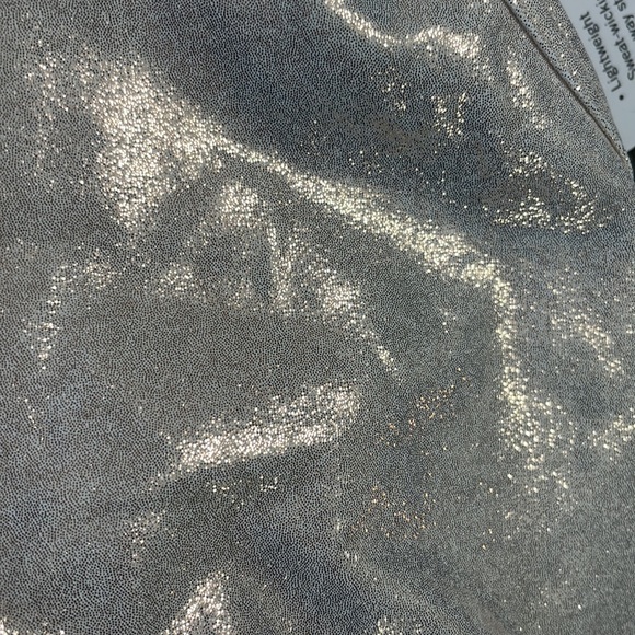 NWT Victoria sport L sports bra. Shiny/iridescent color with mesh back. - Picture 6 of 6